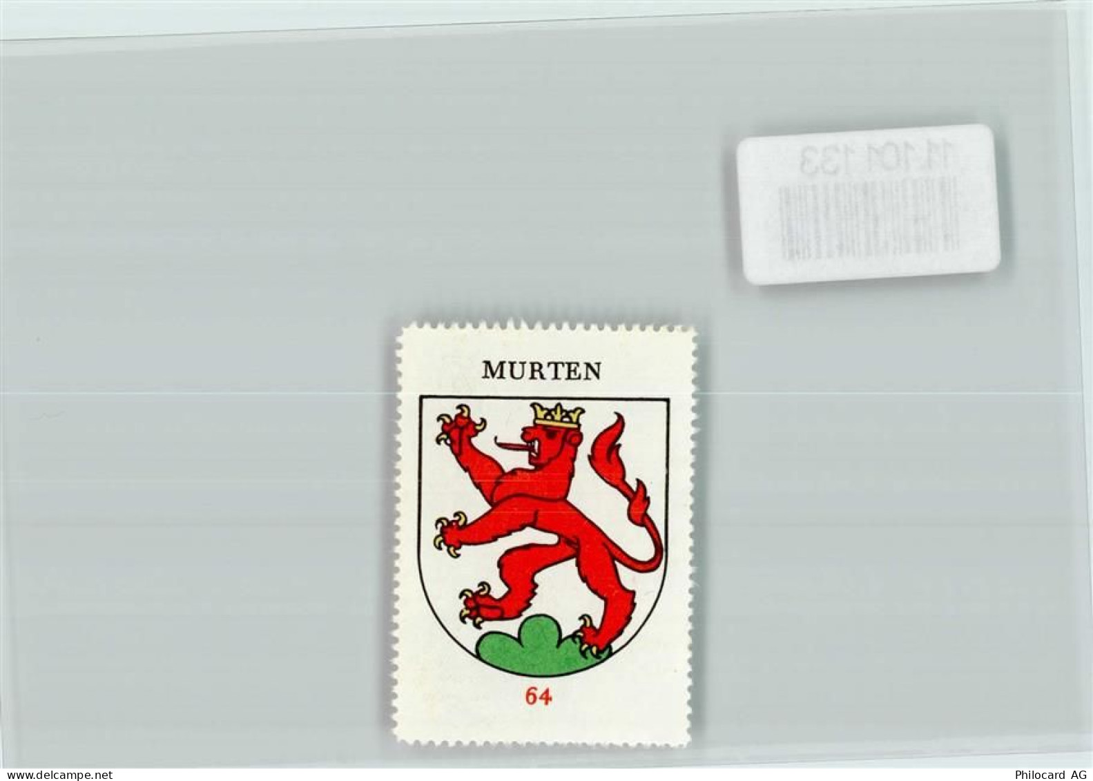 3280 Murten Morat - Vignette Wappen Kaffee Hag ca 1920-1940 Murten - 11101133