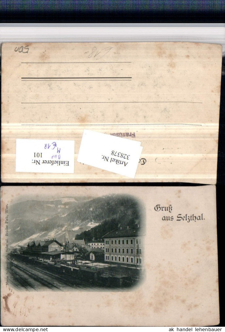 328378,Gruß aus Selzthal Bahnhof