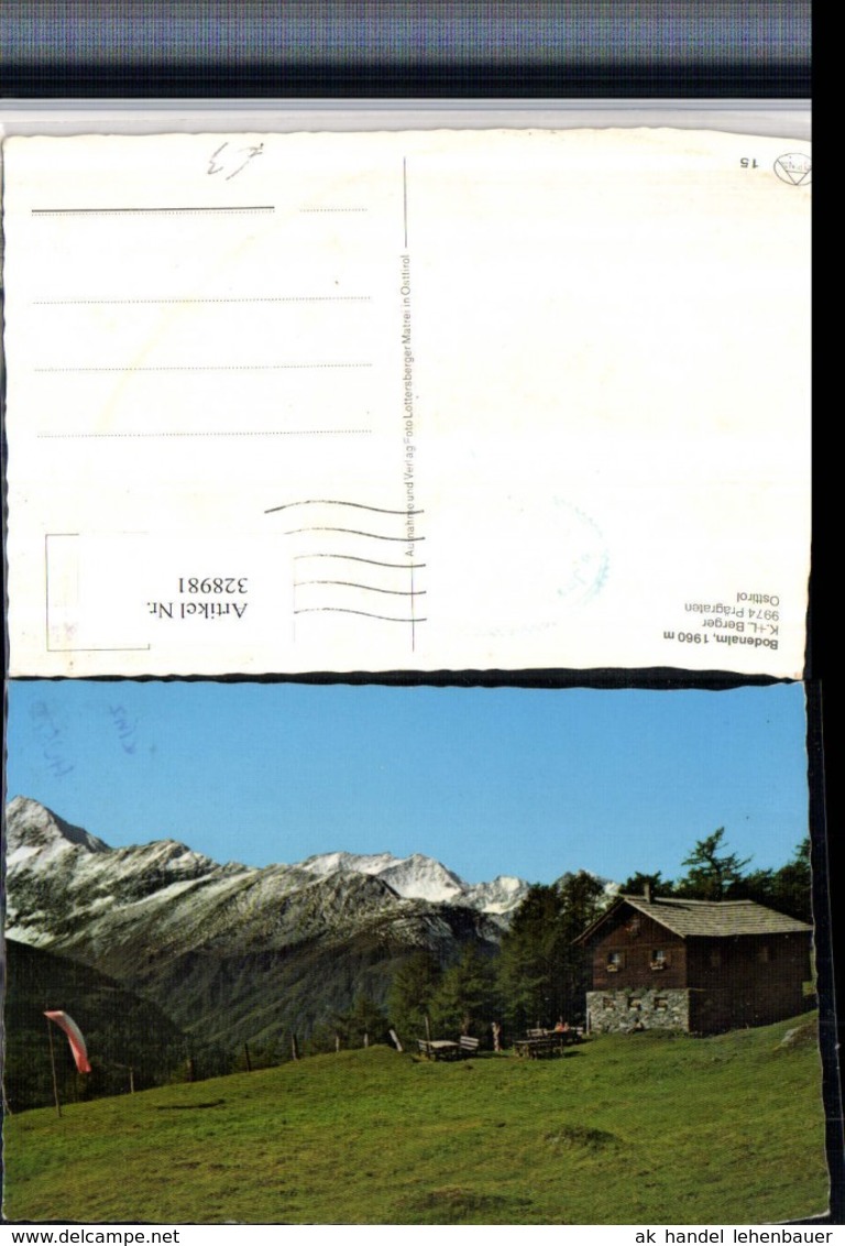 328981,Bodenalm b. Pr&auml;graten Bergh&uuml;tte Bergkulisse