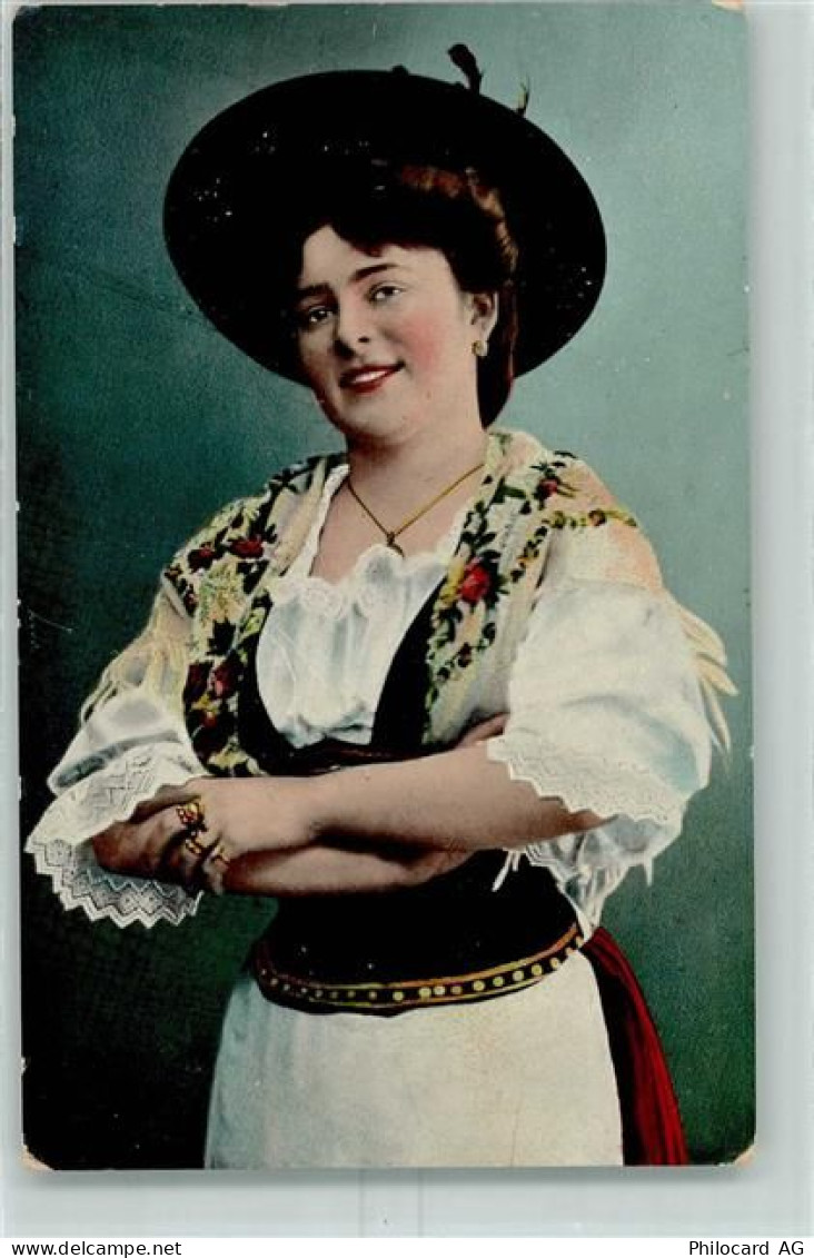 3294 Büren an der Aare 1903 - Frau in Tracht - 10393063