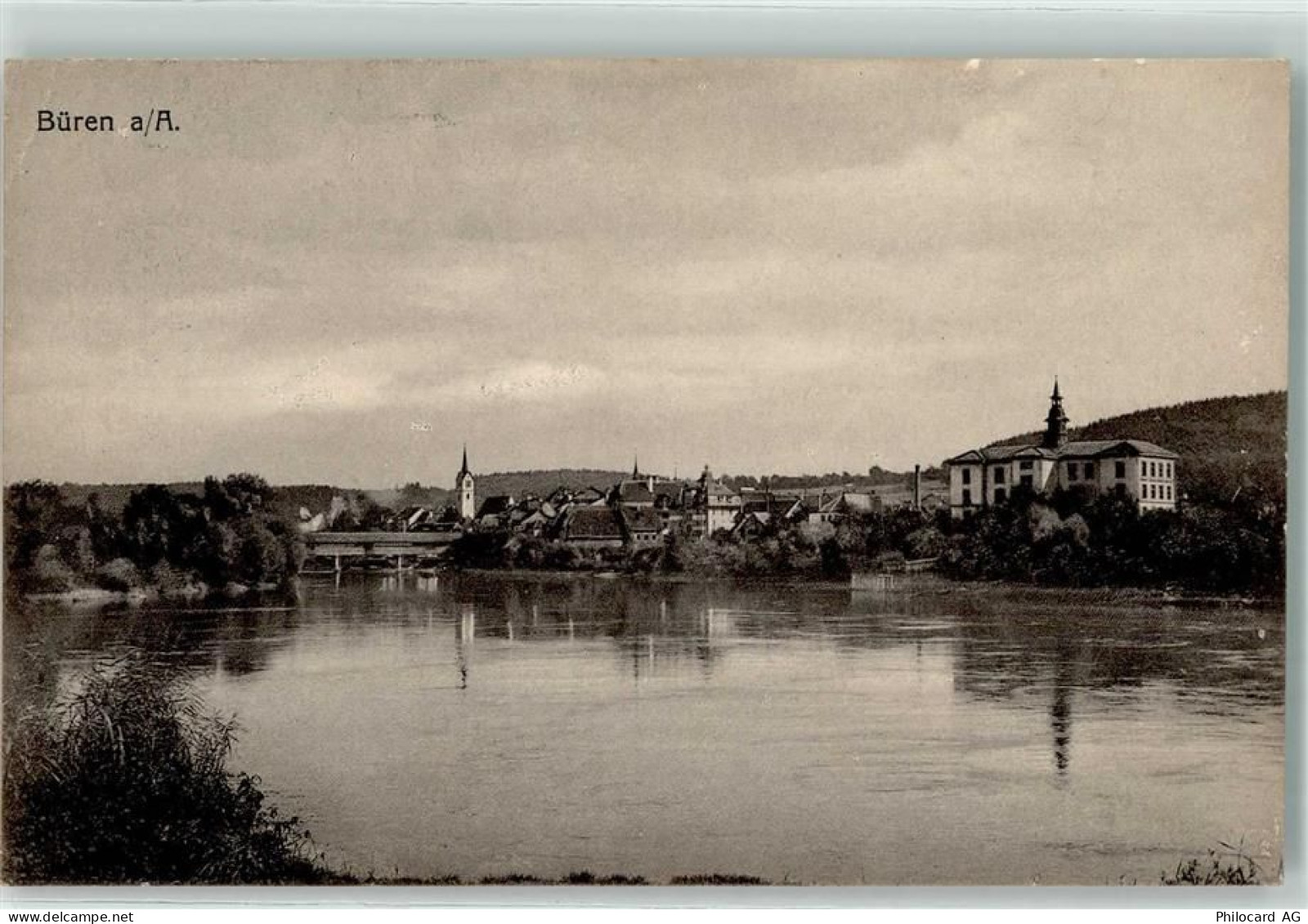 3294 Büren an der Aare 1916 - Feldpost Haubitz Abt 1 - 10621497