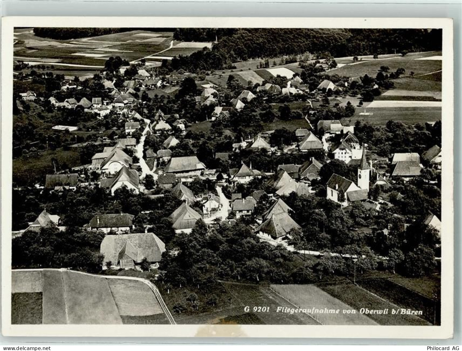 3298 Oberwil b. Büren - Fliegeraufnahme - 13223184