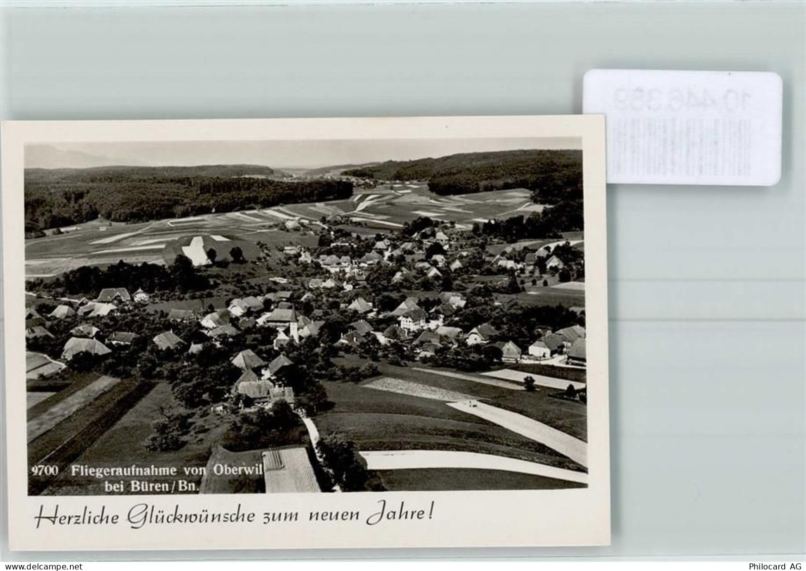 3298 Oberwil b. Büren FOTO KEINE AK Foto 10 cm x 7 cm Fliegeraufnahme - 10446389