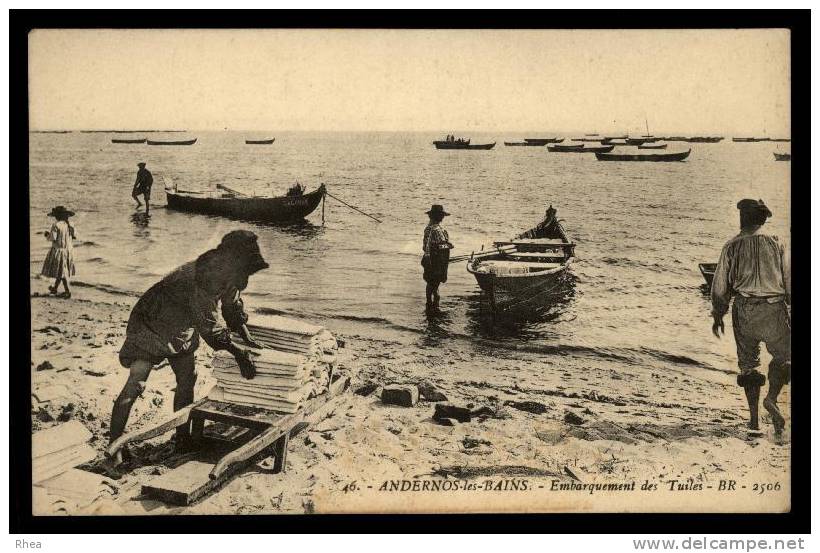 33 Andernos-les-Bains ostreiculture tuile D33D K33019K C33005C RH066638