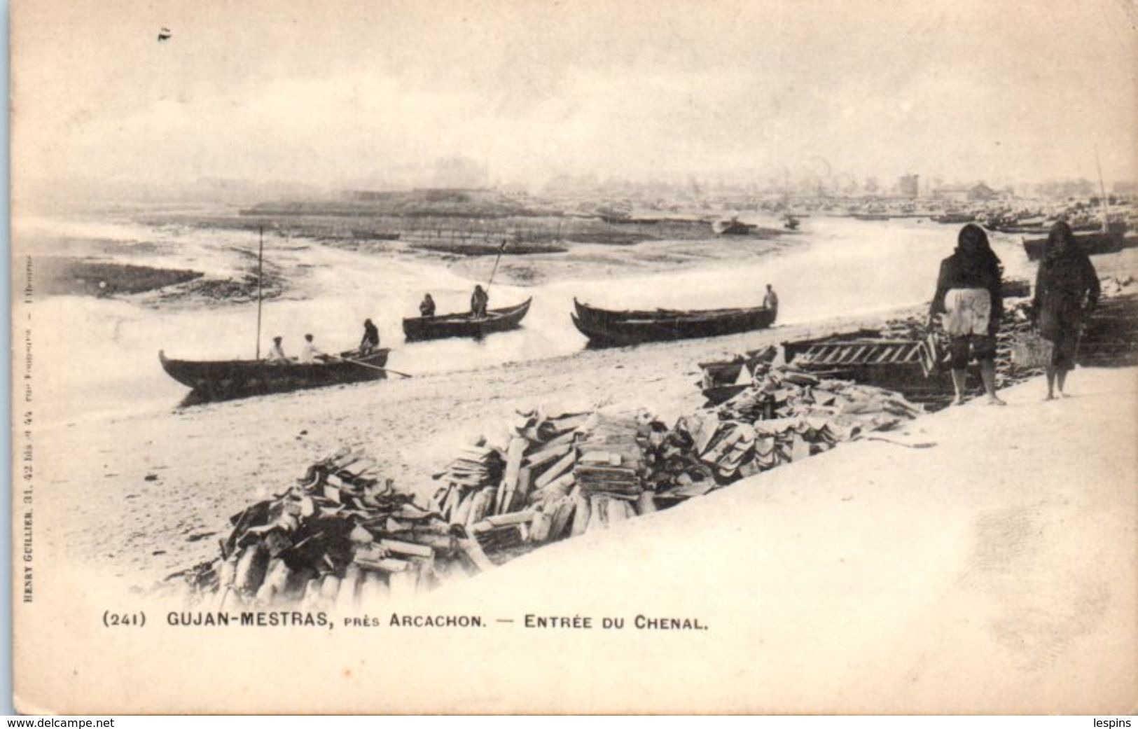 33 - GUJAN MESTRAS -- Entrée du Chenal