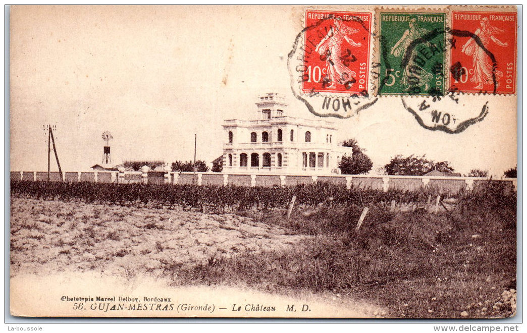 33 GUJAN MESTRAS - le château.
