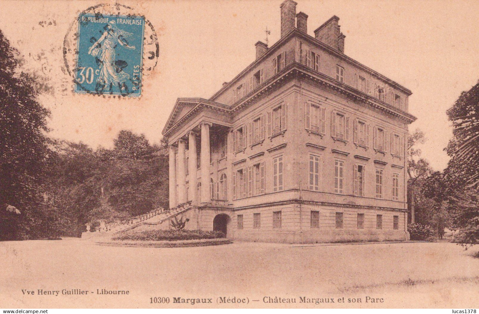 33 / MARGAUX / CHATEAU MARGAUX ET SON PARC