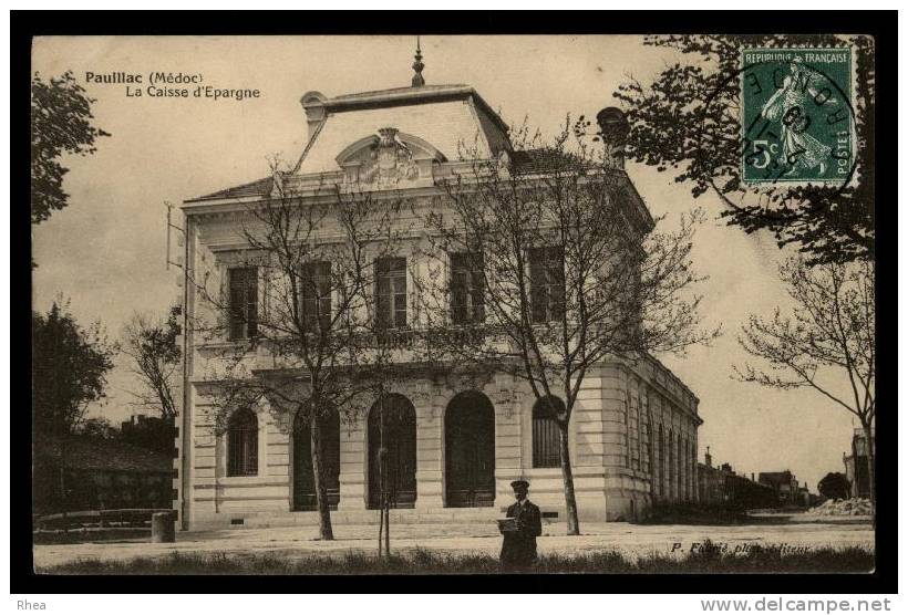 33 Pauillac caisse d'epargne banque D33D K33314K C33314C RH067257