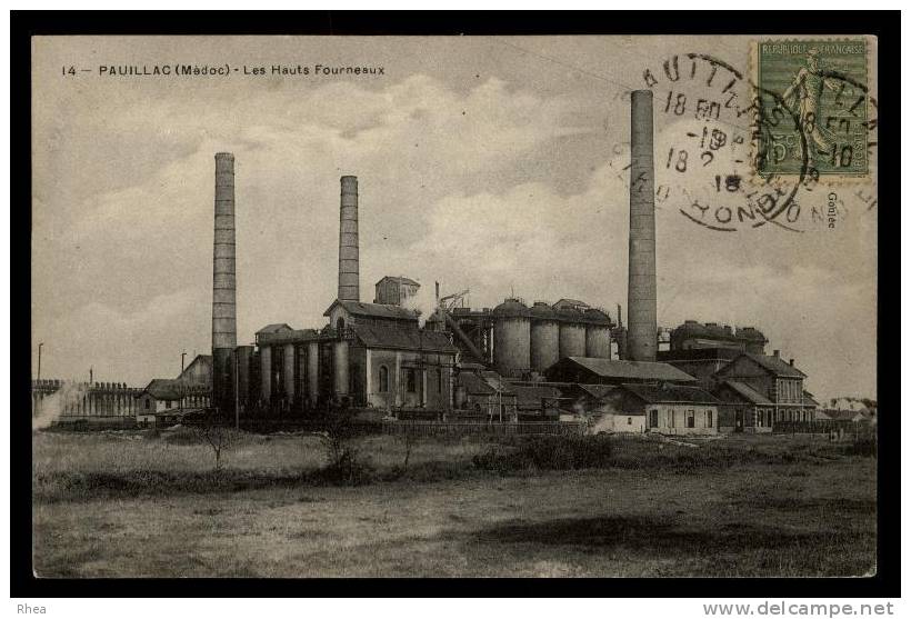 33 Pauillac usine haut fourneau D33D K33314K C33314C RH067262