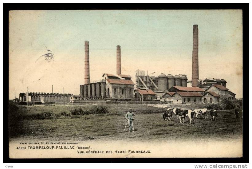 33 Pauillac usine haut fourneau D33D K33314K C33314C RH067263