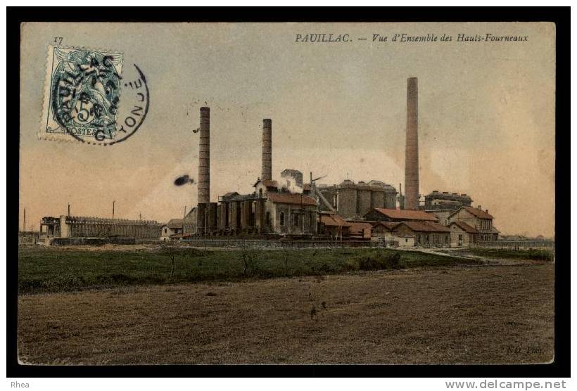 33 Pauillac usine haut fourneau D33D K33314K C33314C RH067266