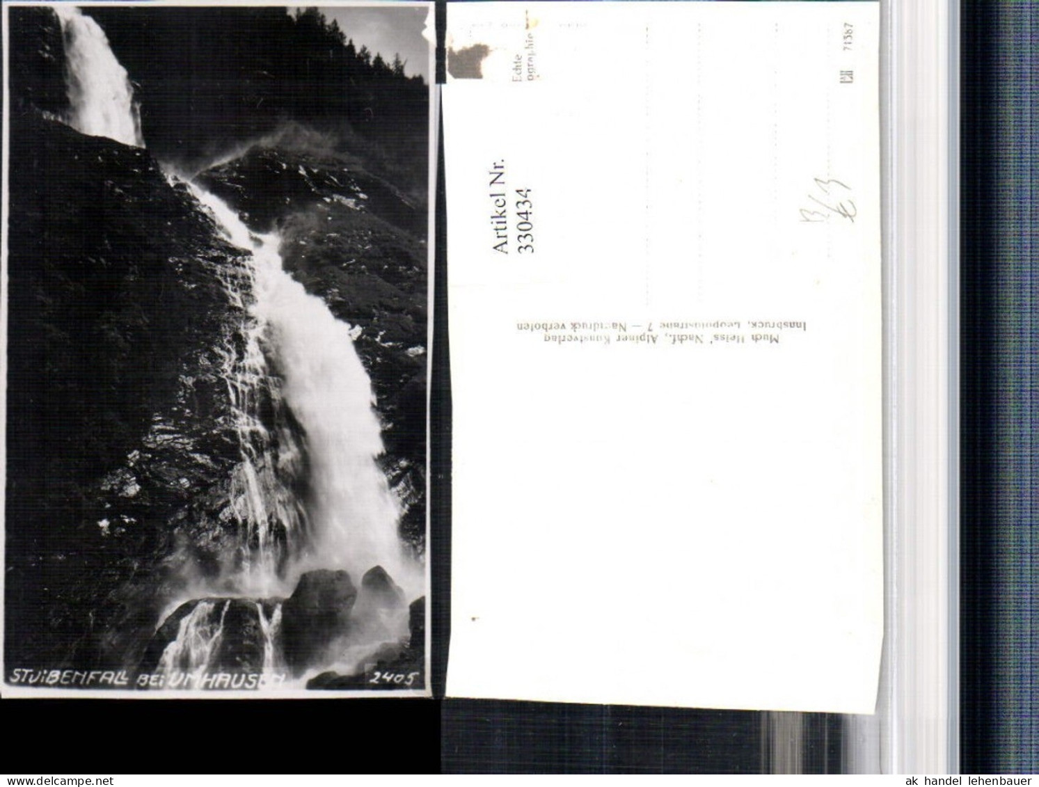 330434,Stuibenfall Wasserfall b. Umhausen