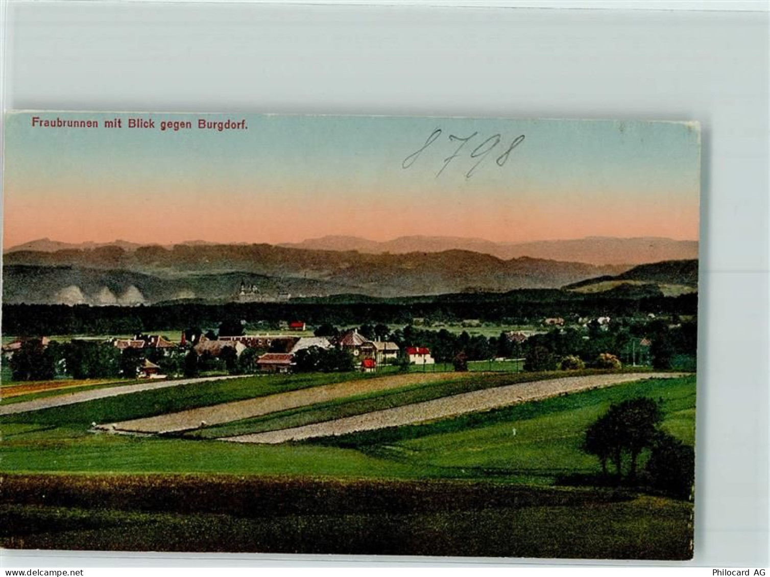 3312 Fraubrunnen - Blick gegen Burgdorf - 13132355