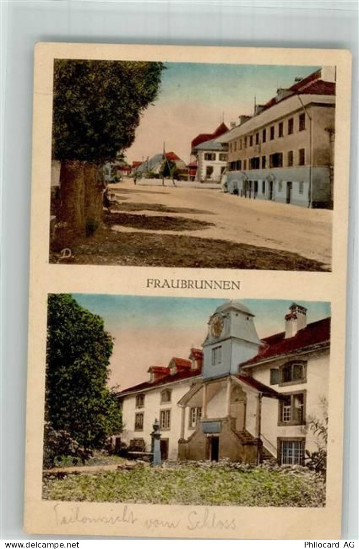 3312 Fraubrunnen Foto AK Schloss - 14000851