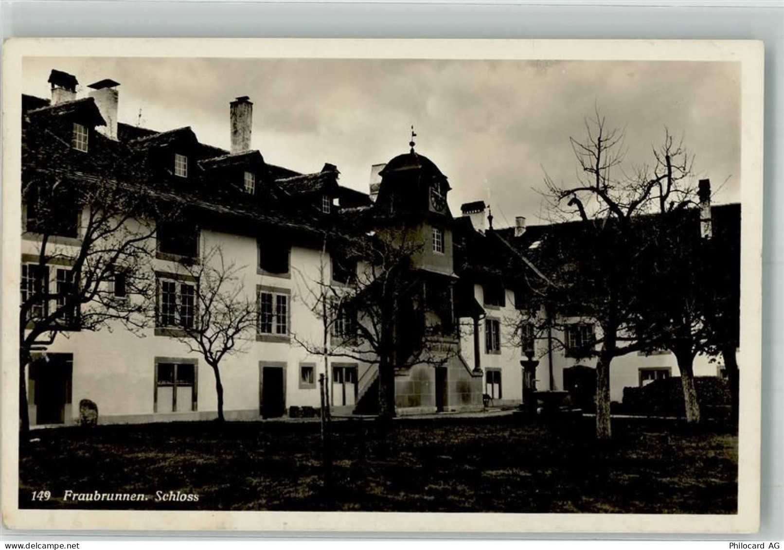 3312 Fraubrunnen Foto AK Schloss Feldpost Op.Télg. II - 38021783