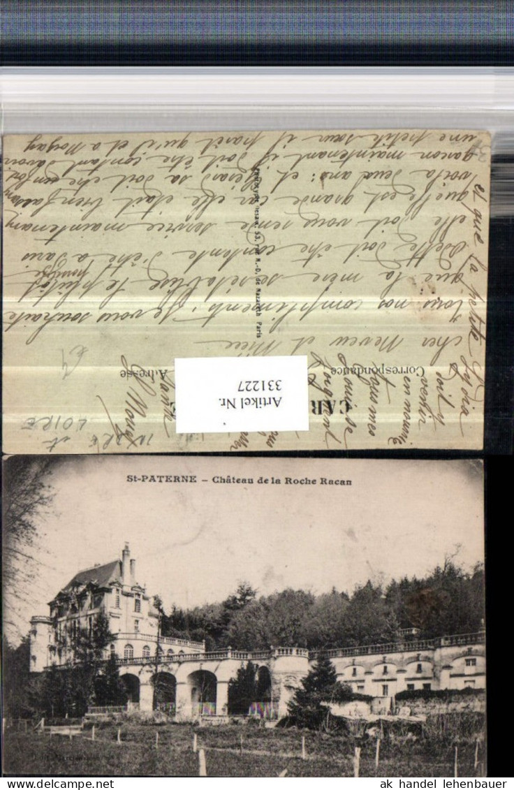 331227,Centre Indre-et-Loire Saint-Paterne Chateau de la Roche Racan Schloss