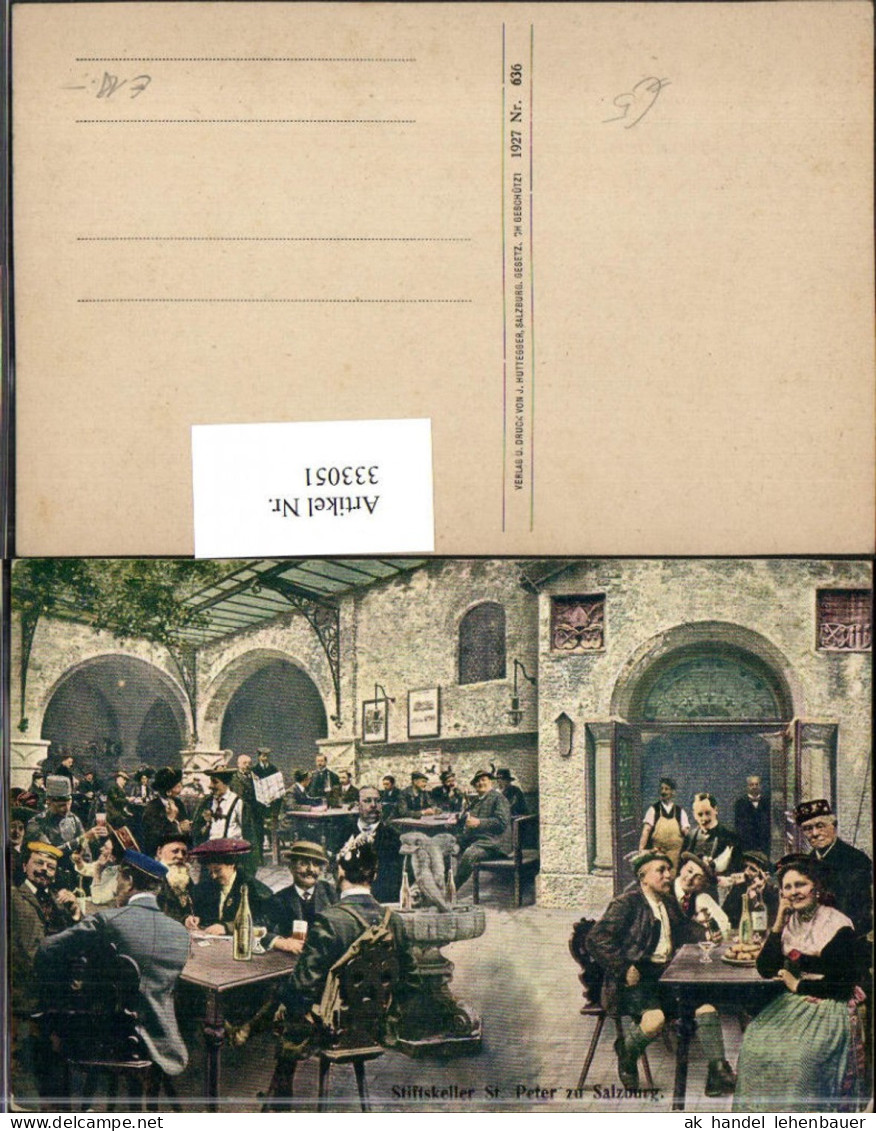 333051,Salzburg Stiftskeller St. Peter Personen