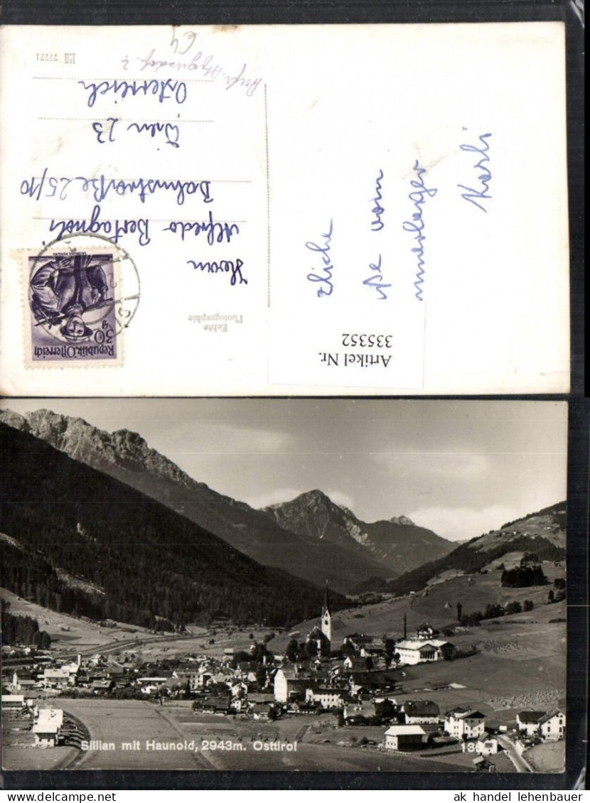 335352,Sillian Totale m. Haunold Bergkulisse