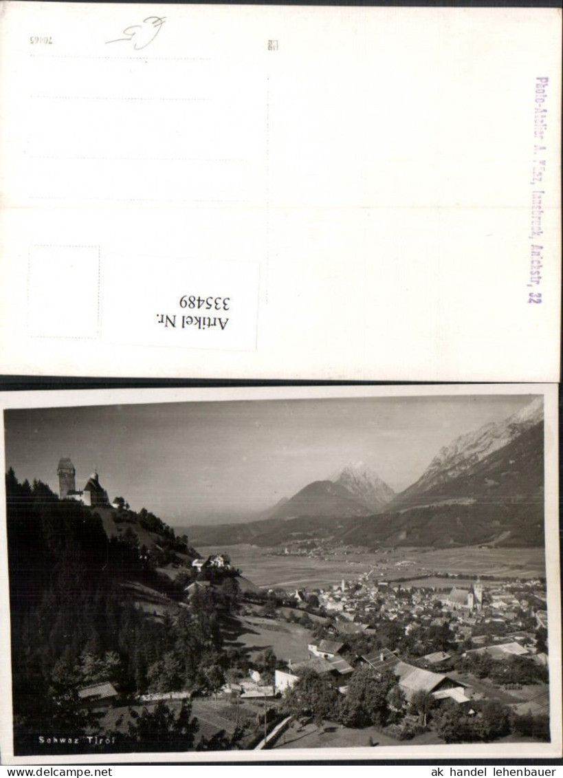 335489,Schwaz Totale Bergkulisse