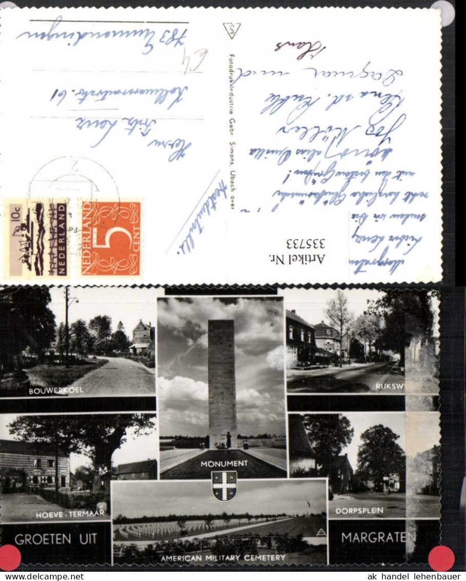 335733,Margraten Monument Bouwerkoel Dorpsplein Straßenansichten Mehrbildkarte