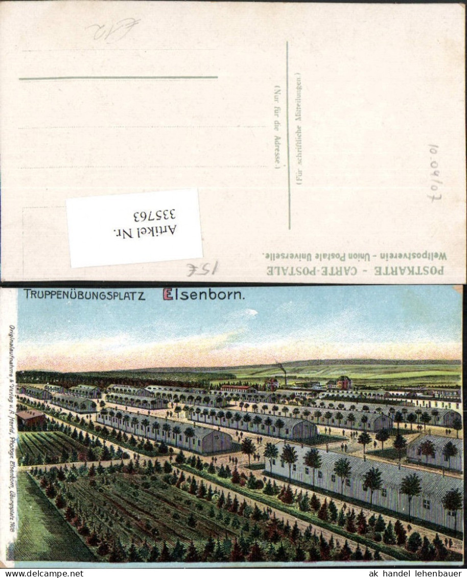 335763,Bütgenbach Elsenborn Truppenübungsplatz Baracken