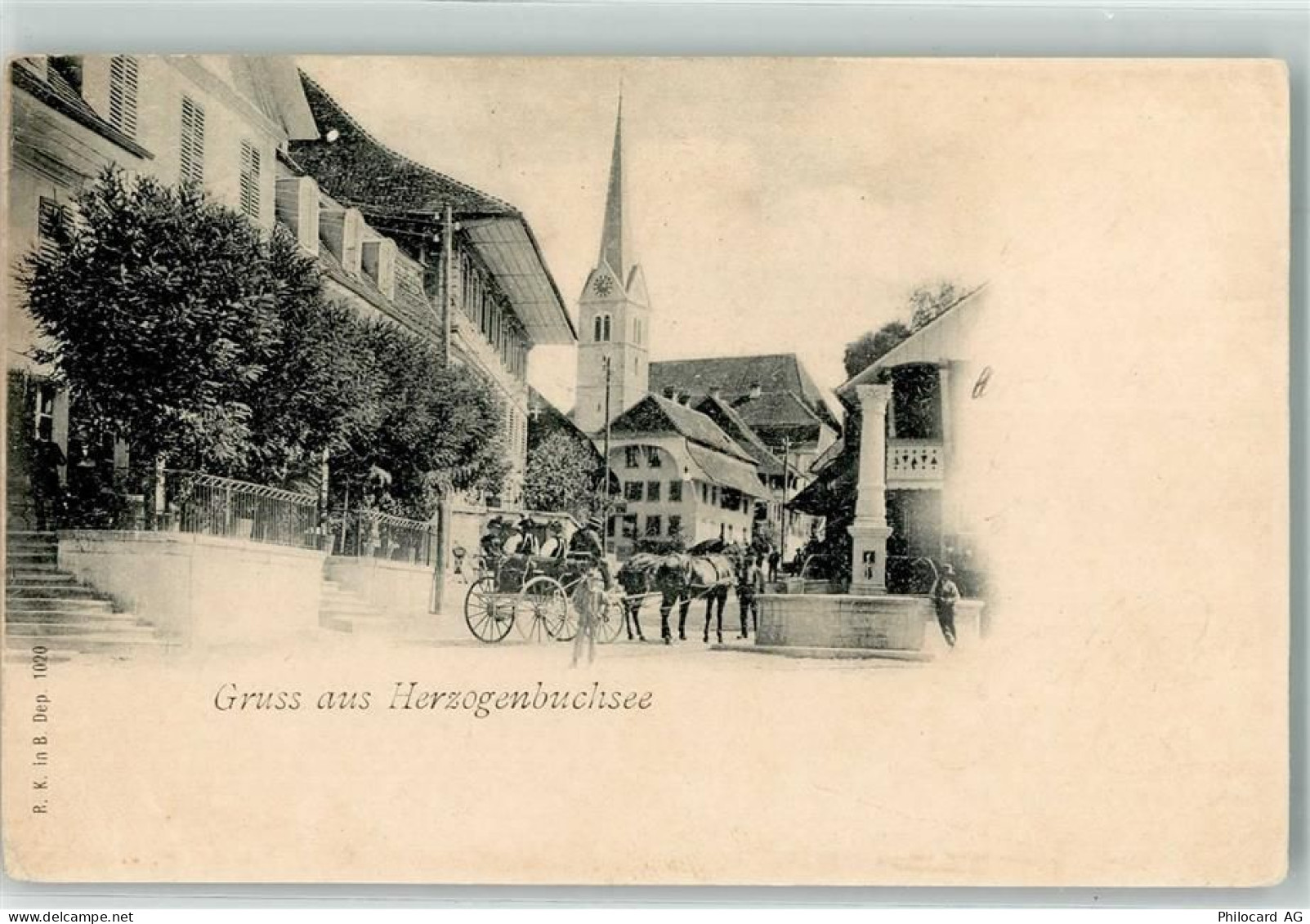 3360 Herzogenbuchsee 1899 - Brunnen - 13256481