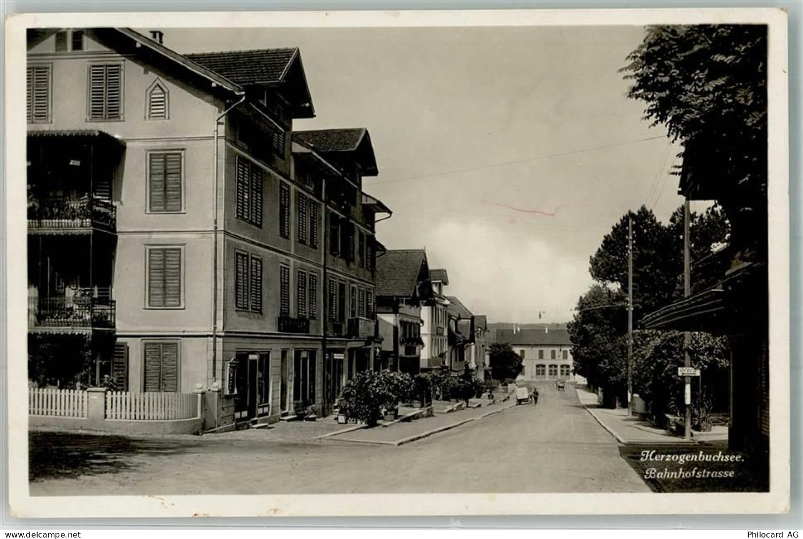3360 Herzogenbuchsee Foto AK Bahnhofstrasse - 13551924