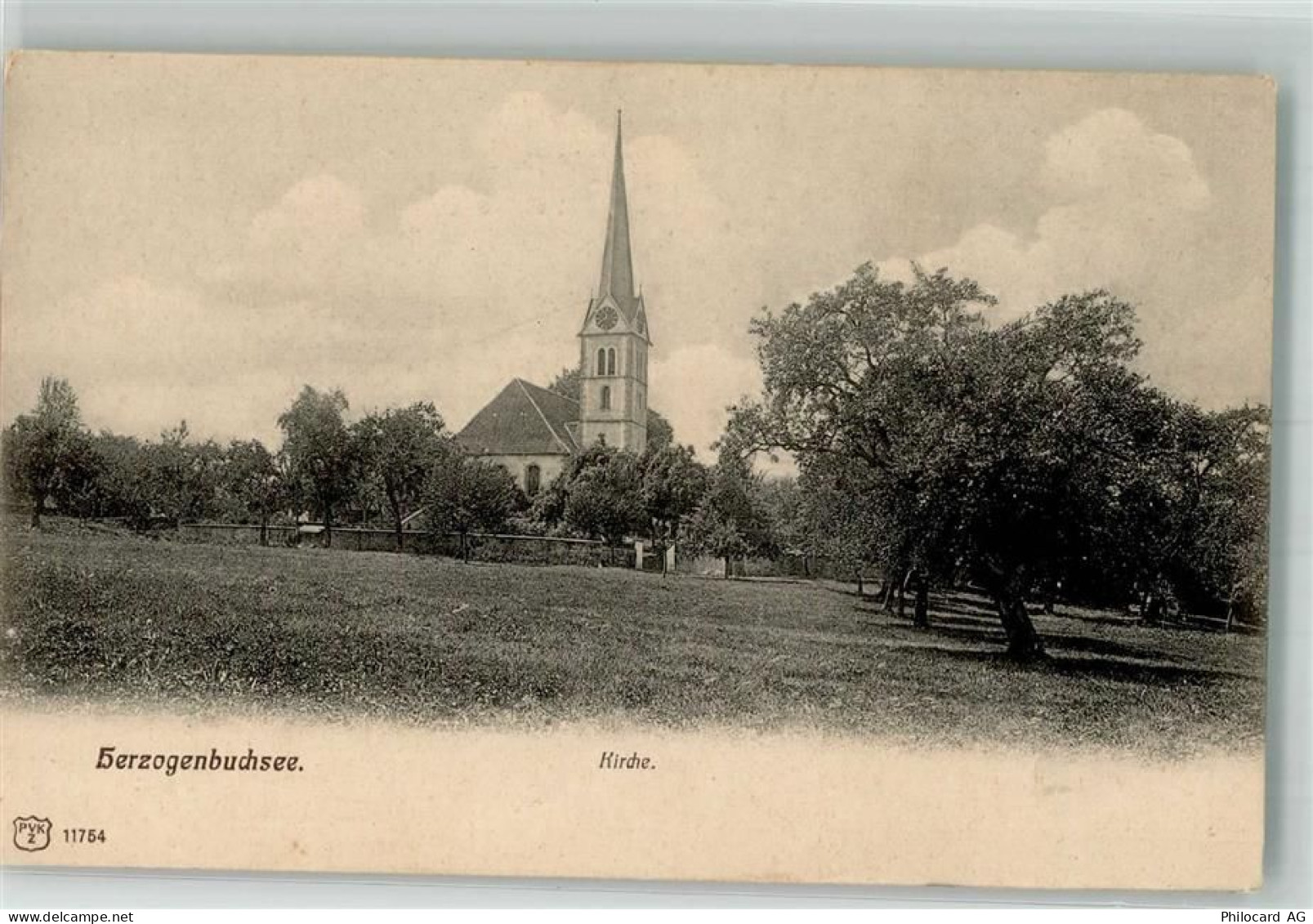 3360 Herzogenbuchsee Foto AK Kirche - 38021758