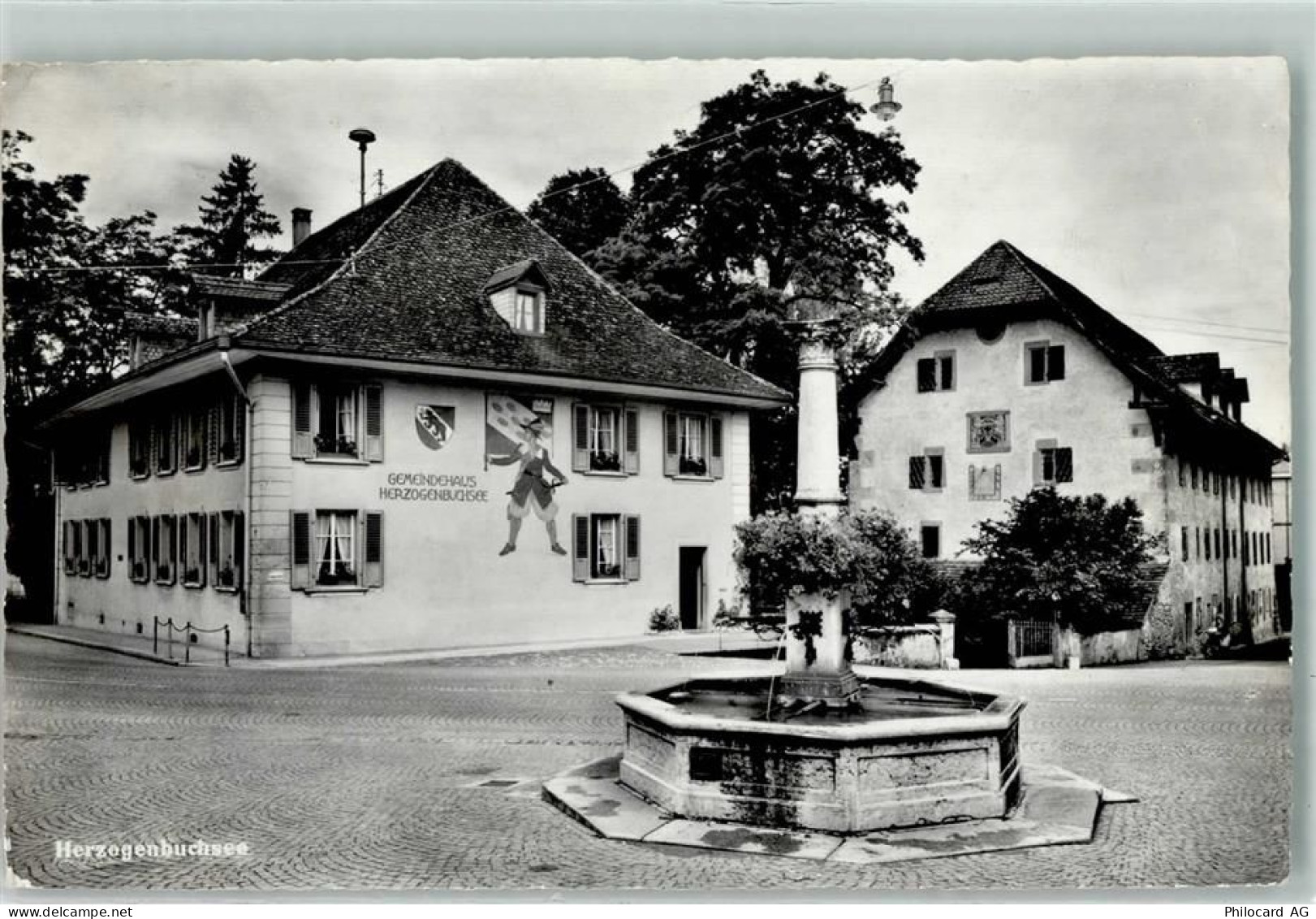 3360 Herzogenbuchsee - Gemeindehaus Wandbemalung Brunnen - 10497580