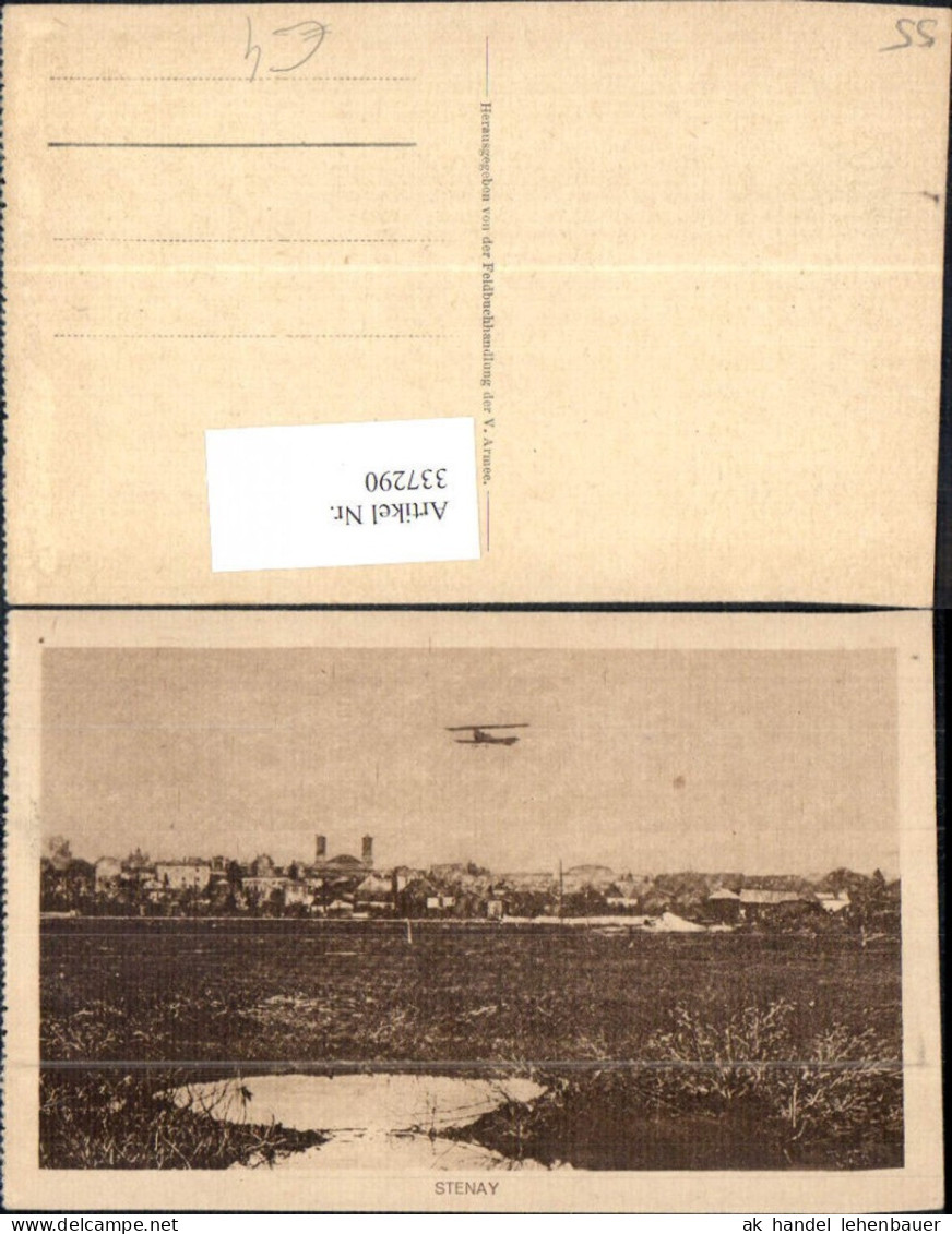 337290,Lothringen Meuse Stenay Flugzeug