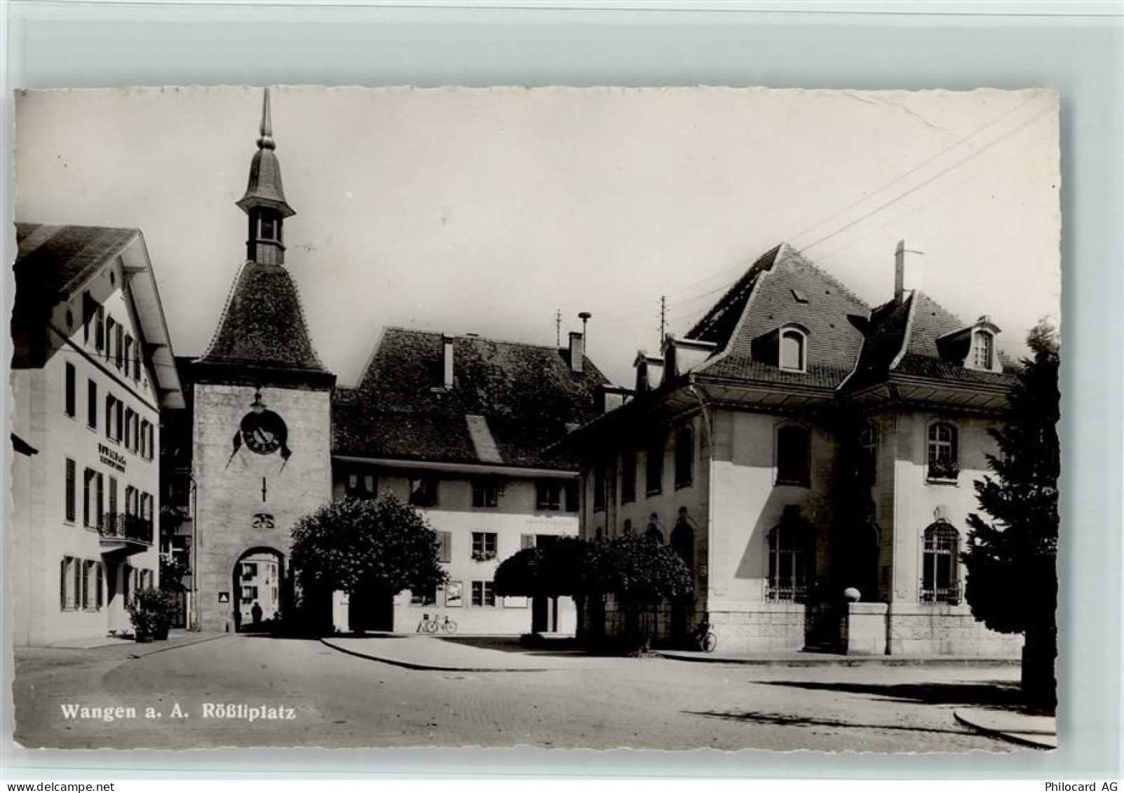 3380 Wangen an der Aare 1942 - Rössliplatz Feldpost Schulen und Kurse - 10196744