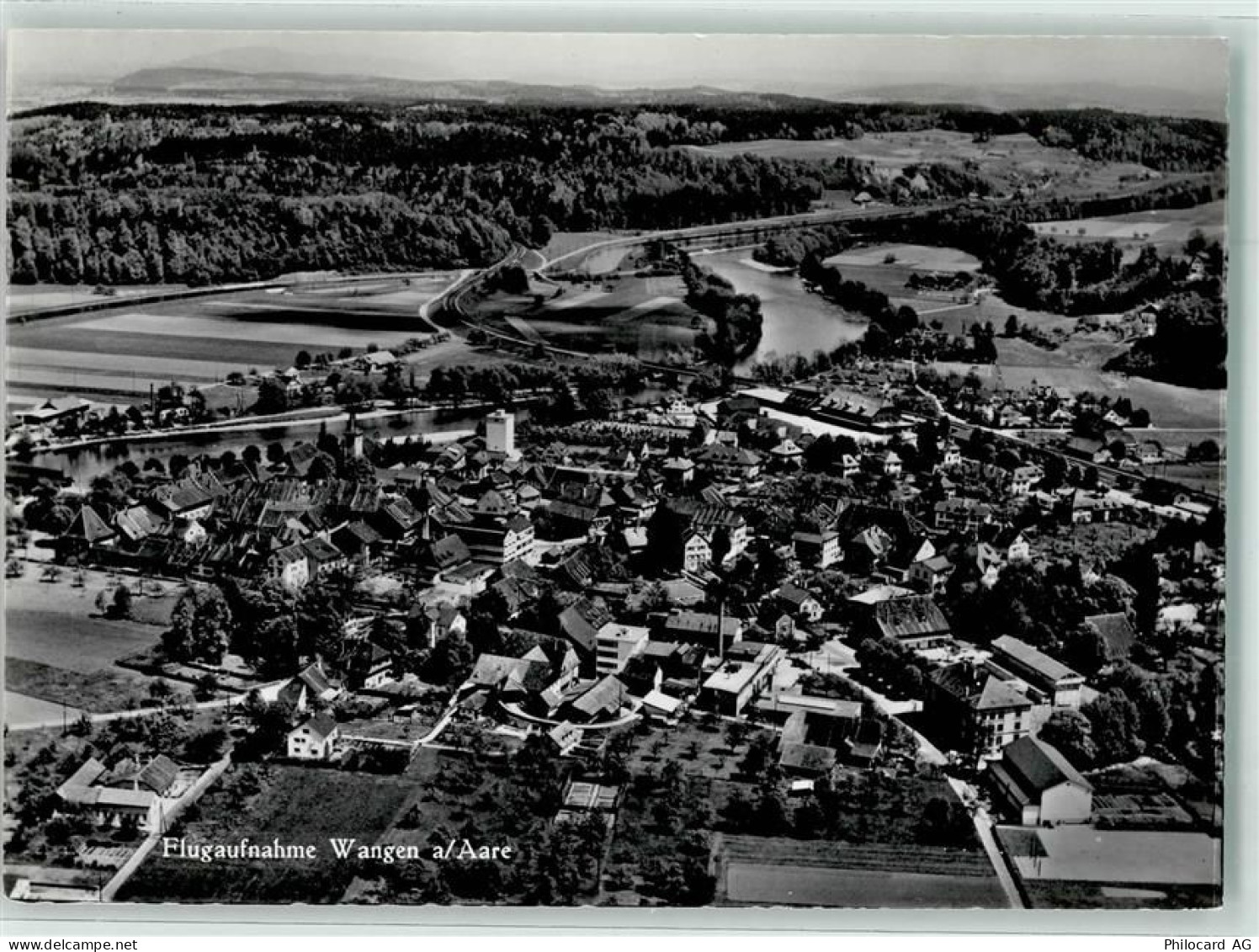 3380 Wangen an der Aare - Fliegeraufnahme - 13913784