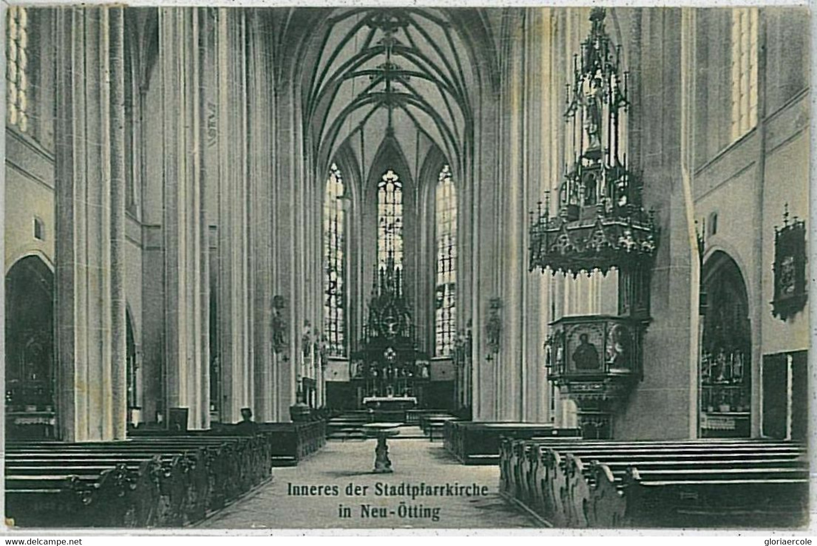 33839 - Ansichtskarten VINTAGE POSTCARD: GERMANY Deutschland -  Neuötting Neuotting