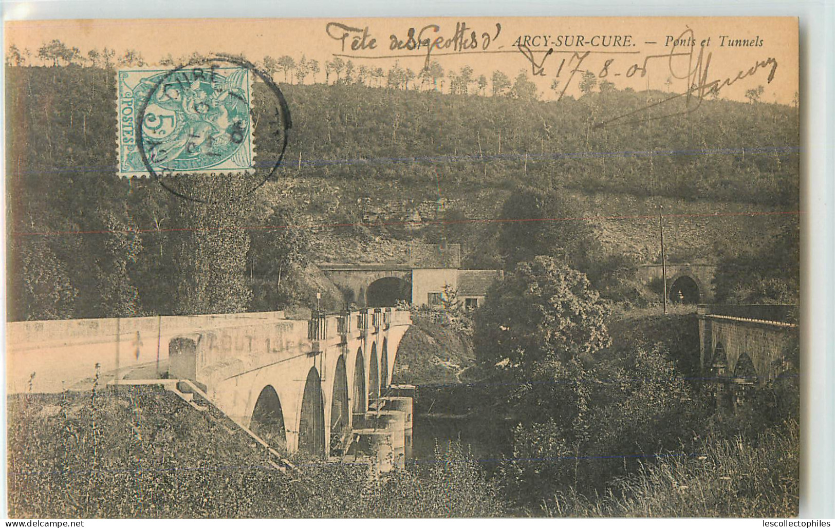 33865 - ARCY SUR CURE - PONTS ET TUNNELS