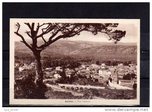 34 ANIANE Vue Générale, ed ERA, 194?