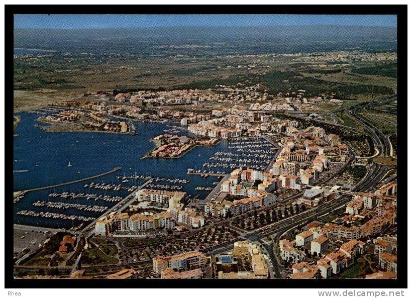 34 Cap d'Agde Agde vue aerienne D34D K34003K C34003C RH101078