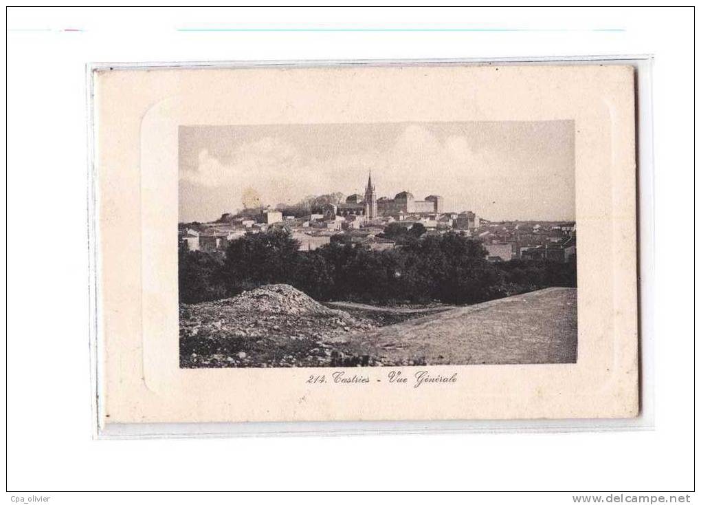 34 CASTRIES Vue Générale, ed Coutou, 1912