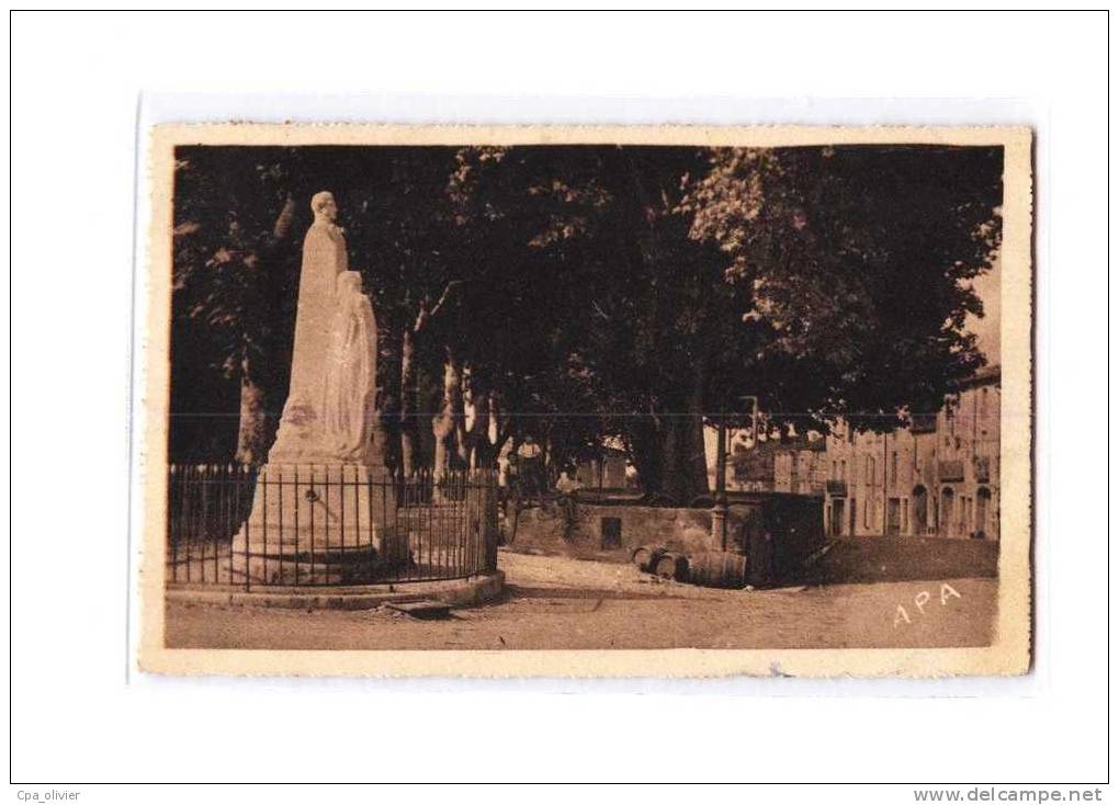 34 GIGNAC Rivelin, Monument Claparède, ed APA 18, 1949