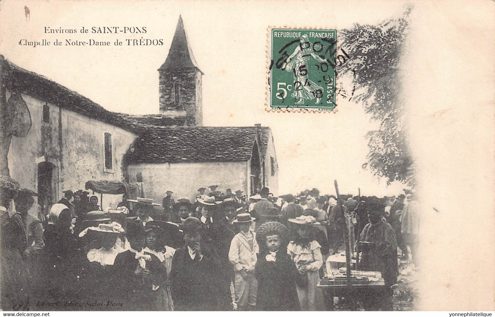 34 - HERAULT - SAINT-PONS DE THOMIERES - 10230 - Chapelle de Notre-Dame de TREDOS