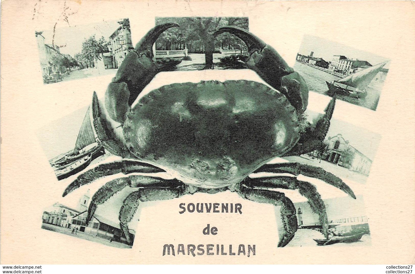 34-MARSEILLAN-SOUVENIR DE MARSEILLAN