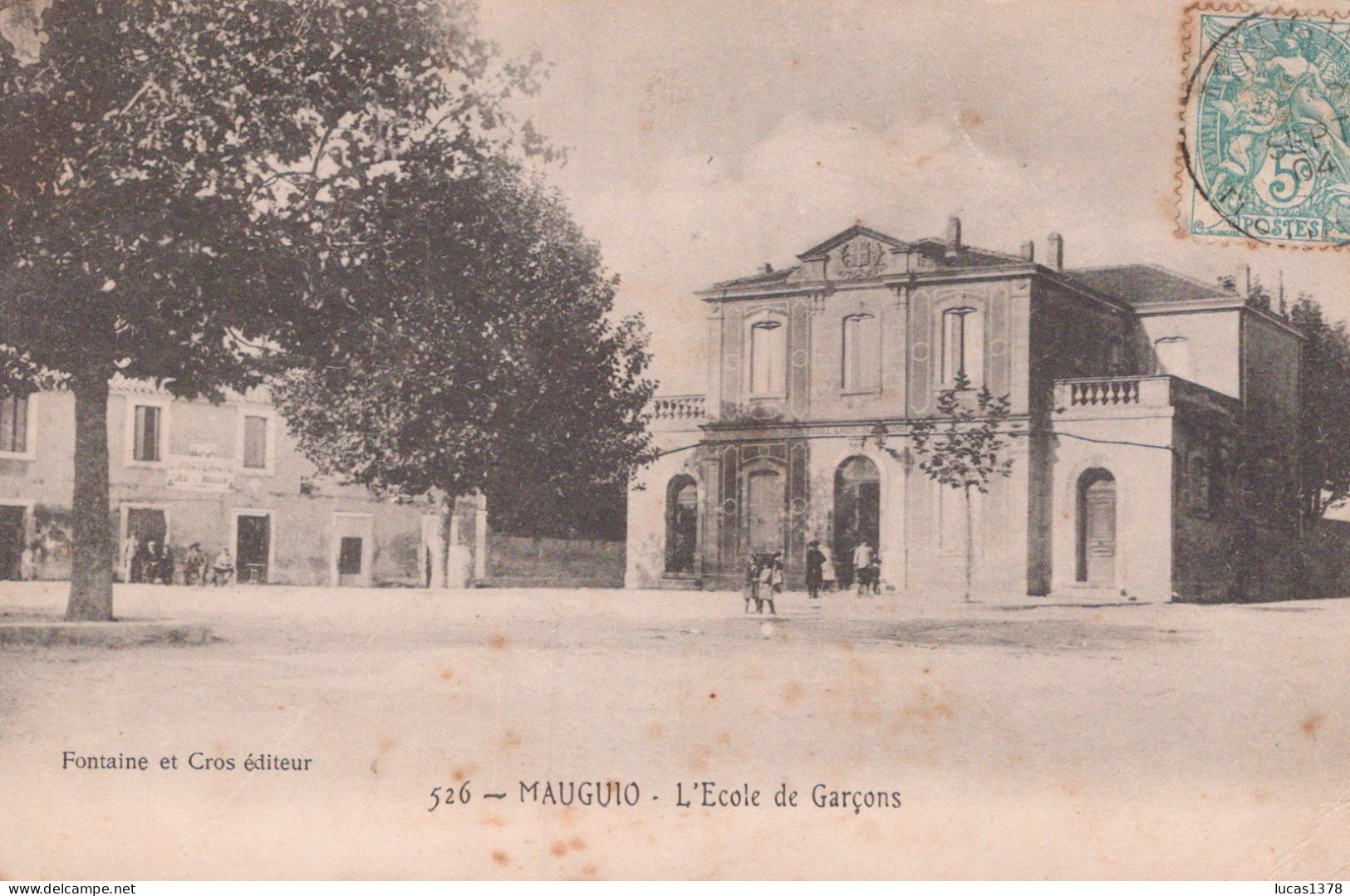 34 / MAUGUIO / L ECOLE DE GARCONS