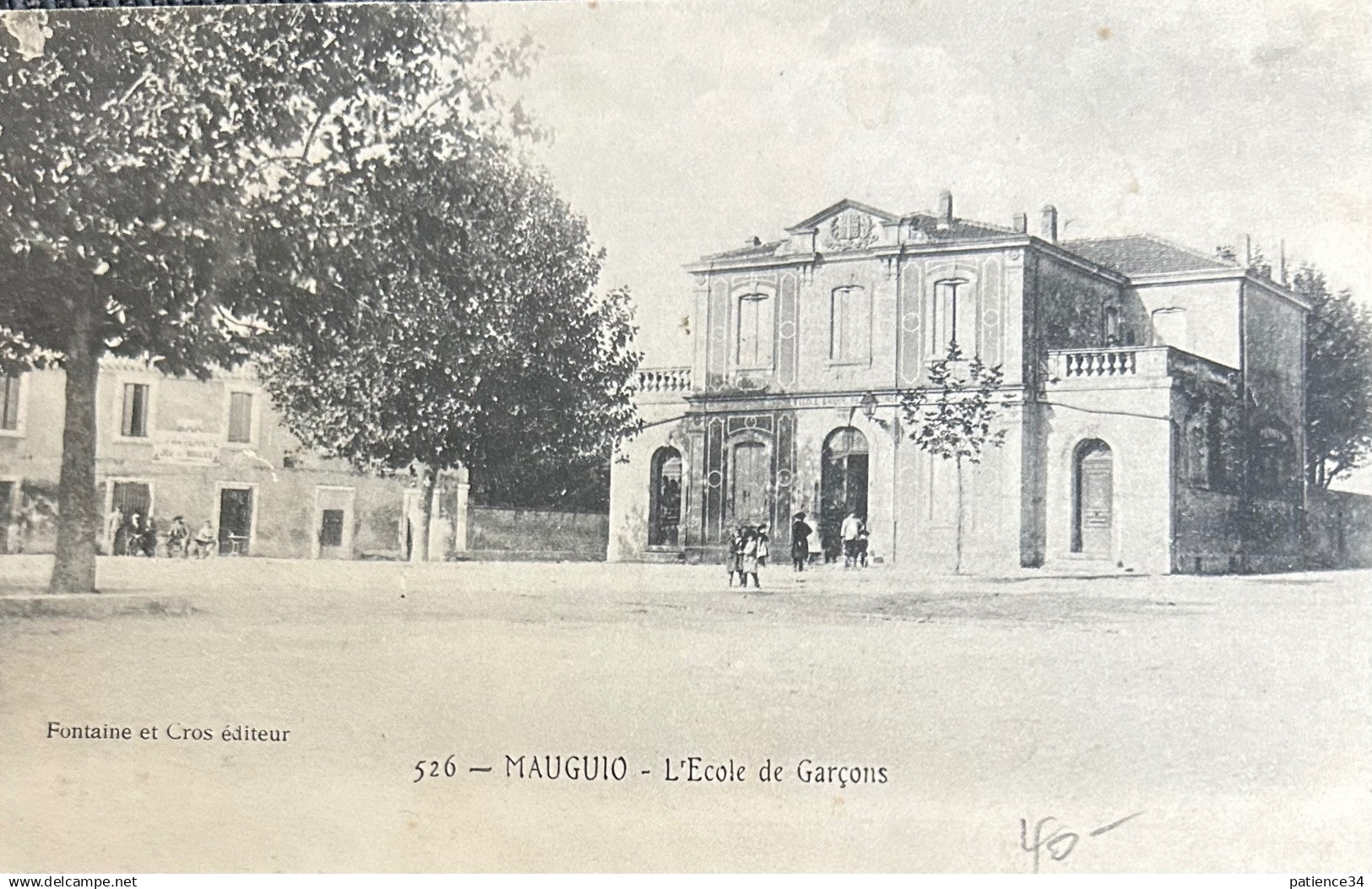 34 - MAUGUIO - L’Ecole de Garçons