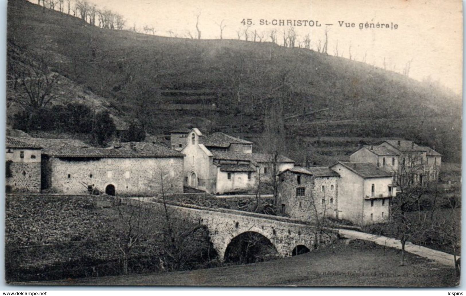 34 - SAINT CHRISTOL --  Vue générale