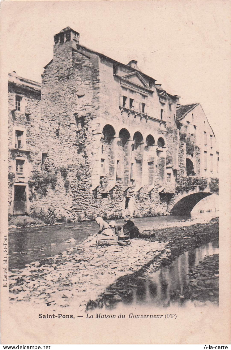 34 SAINT PONS DE THOMIERES LA MAISON DU GOUVERNEUR