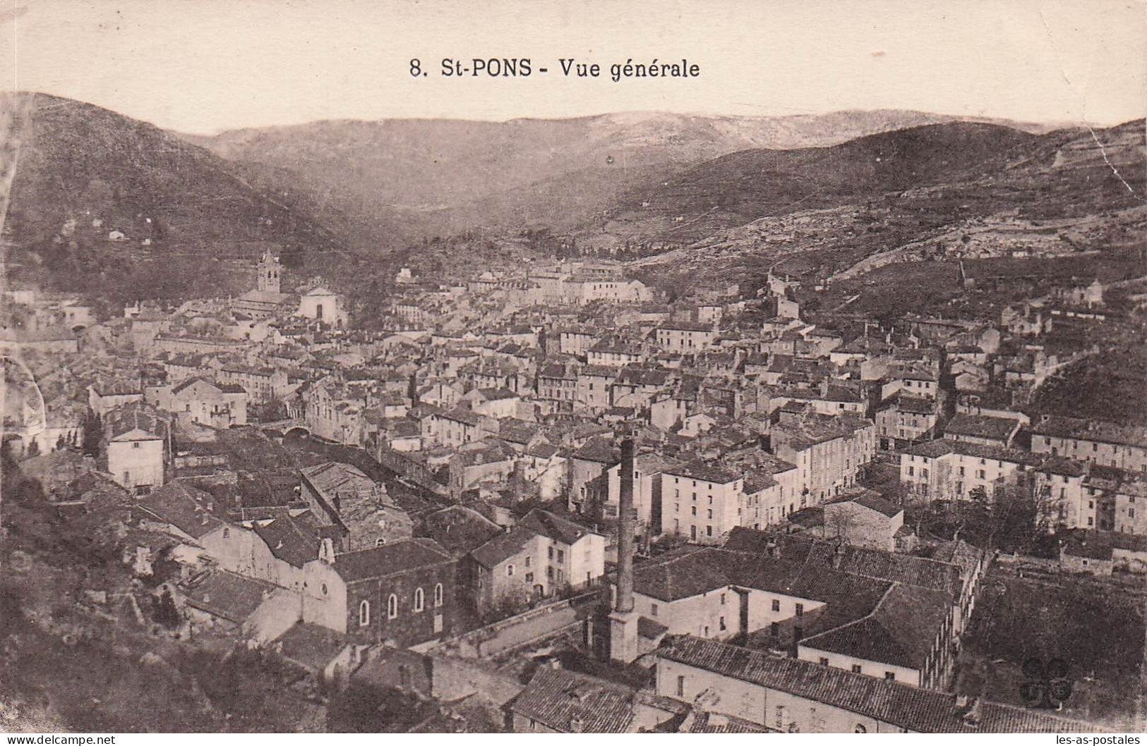 34 SAINT PONS DE THOMIERES VUE GENERALE