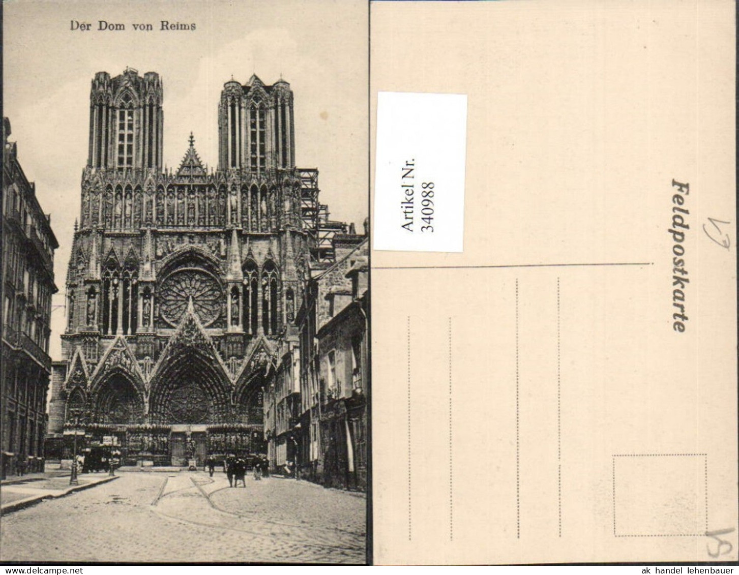 340988,Champagne-Ardenne Marne Reims Dom Kirche