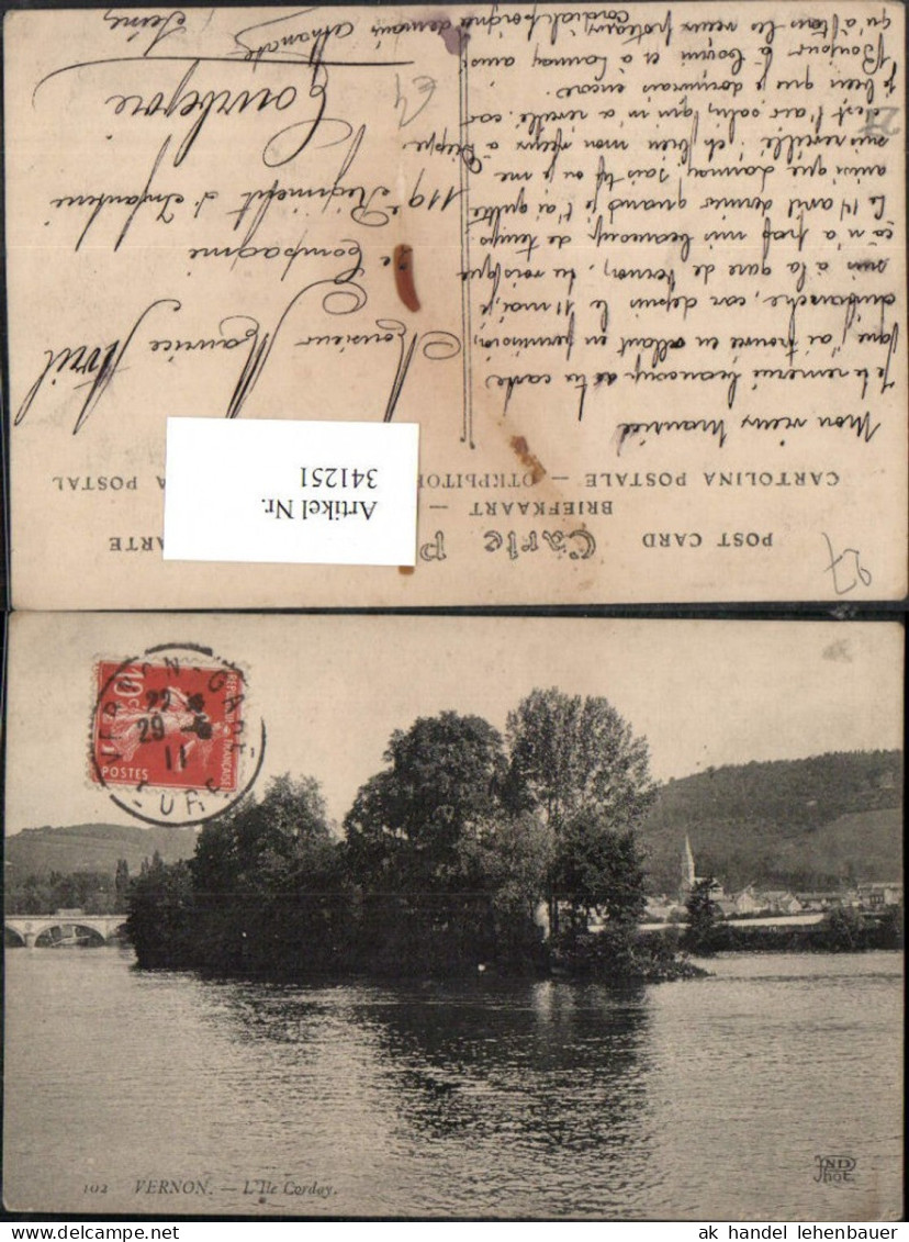 341251,Haute-Normandie Eure Vernon L'Ile Corday Insel