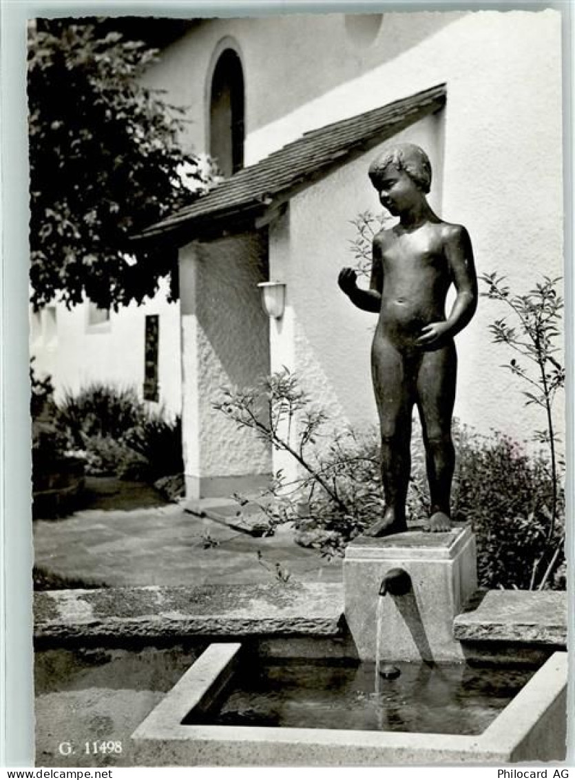 3415 Hasle b. Burgdorf - Brunnenfigur Kirche - 10304504