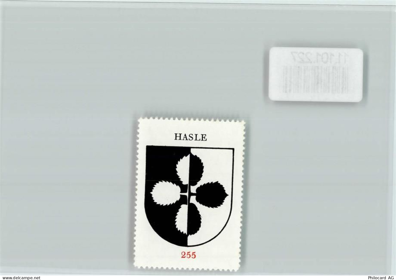 3415 Hasle b. Burgdorf - Vignette Wappen Kaffee Hag ca 1920-1940 - 11101227