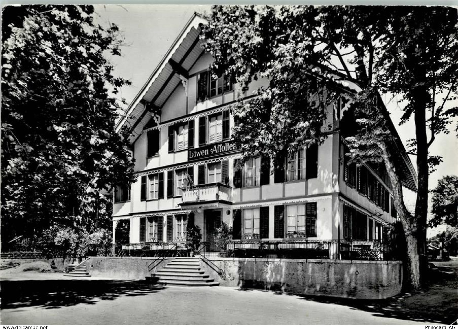 3416 Affoltern im Emmental 1959 Foto AK Gasthof Löwen - 13085535
